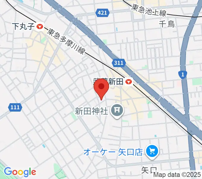 D-plus-stockの地図