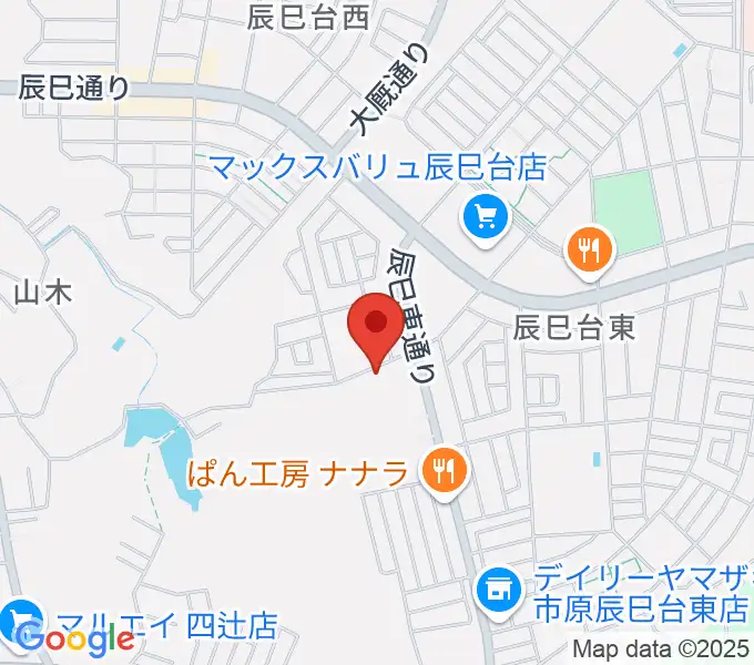 ブリージン・ミュージック音楽教室の地図