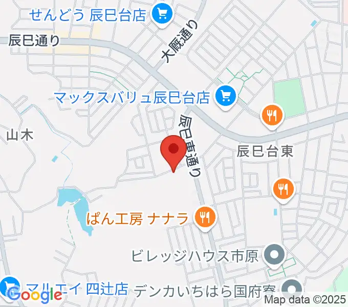 ブリージン・ミュージック音楽教室の地図