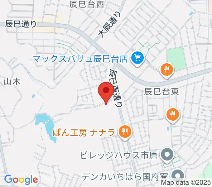 ブリージン・ミュージックの地図