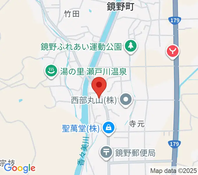 森の工房の地図