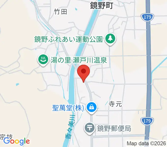 森の工房の地図