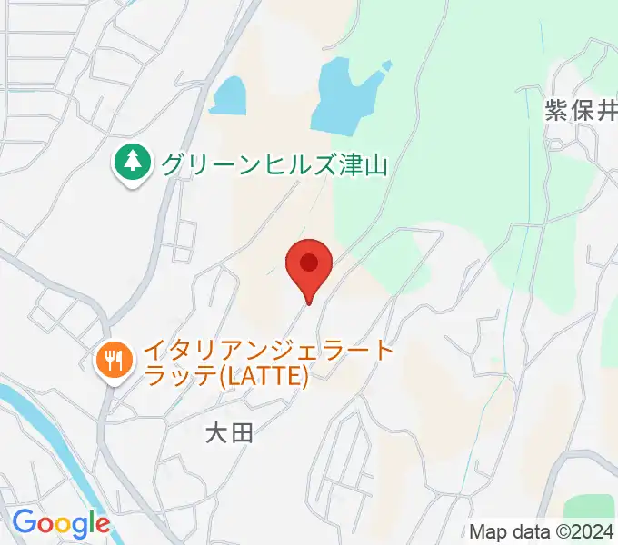 ピアノ工房アムズの地図