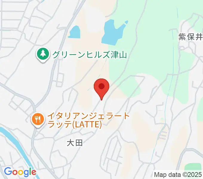 ピアノ工房アムズの地図