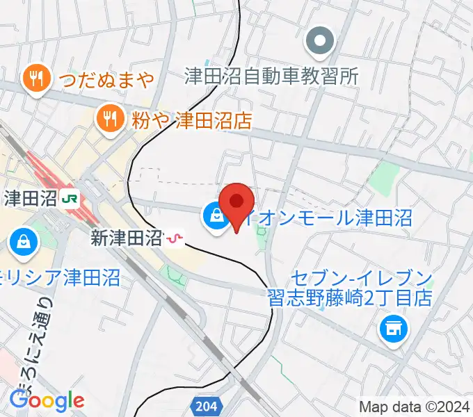 タワーレコード 津田沼店の地図