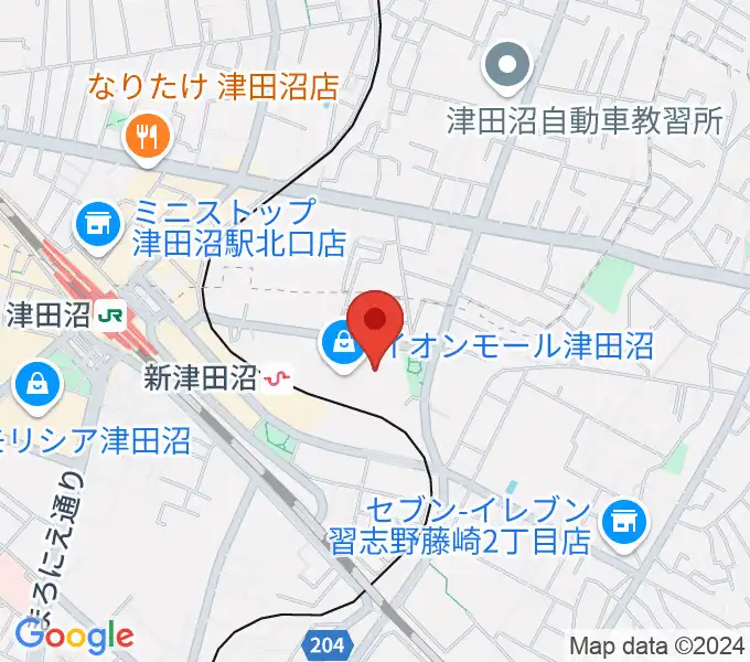 タワーレコード 津田沼店の地図