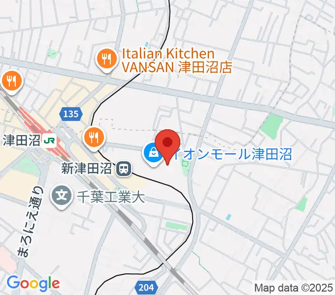 タワーレコード 津田沼店の地図