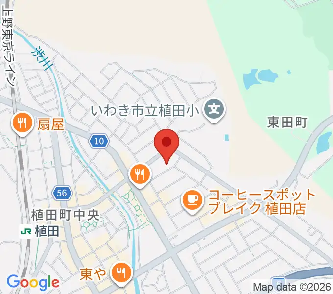 ブックエース植田店の地図