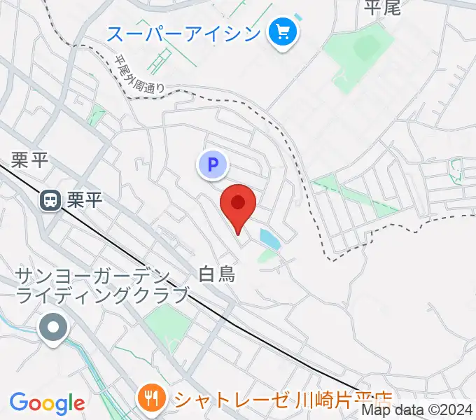 菊池ヴァイオリン・ピアノ教室の地図