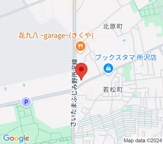 ピアノ教室Carolの地図