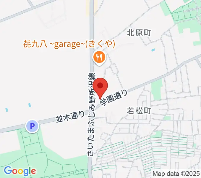 ピアノ教室Carolの地図