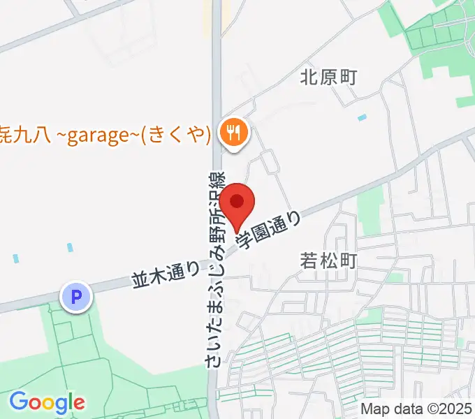 ピアノ教室Carolの地図