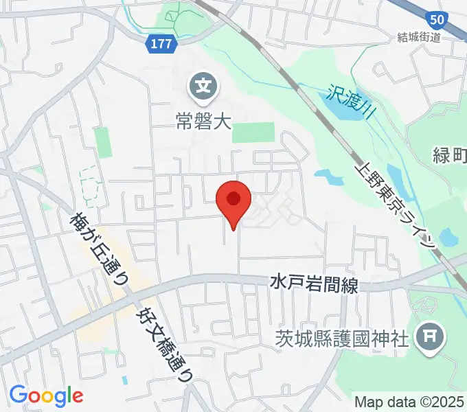 マルカート音楽教室の地図