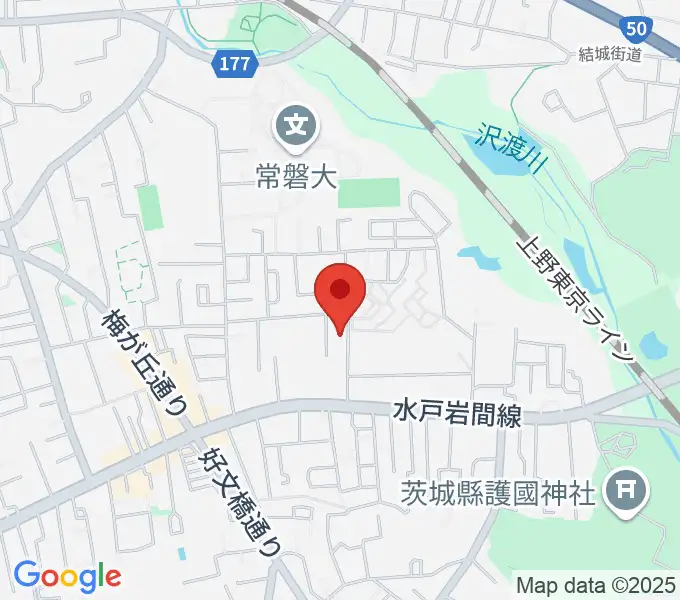 マルカート音楽教室の地図