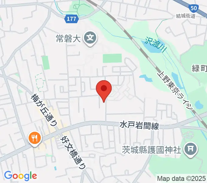 マルカート音楽教室の地図