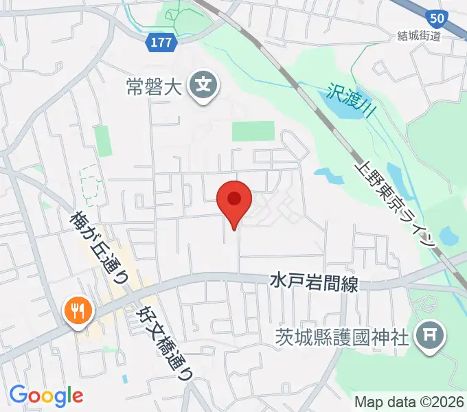 マルカート音楽教室の地図