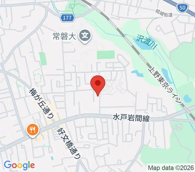 マルカート音楽教室の地図