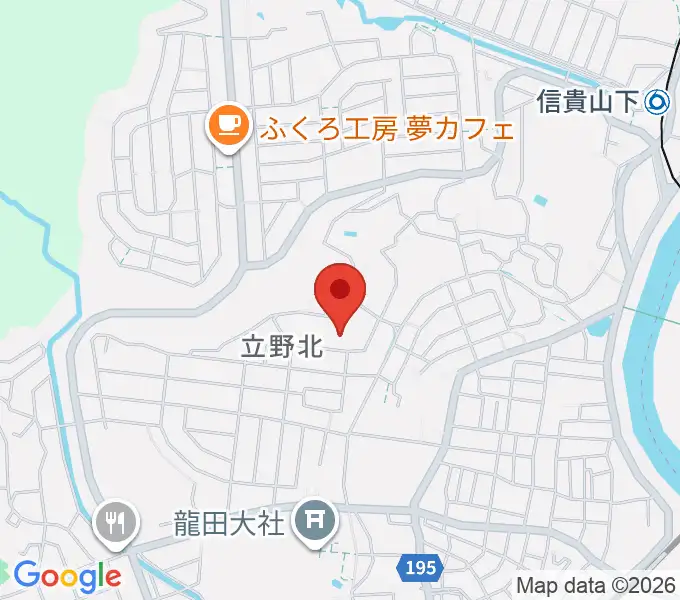 たちばな音楽教室の地図