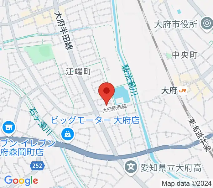 音楽教室ルチェンテの地図