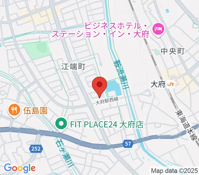音楽教室ルチェンテの地図