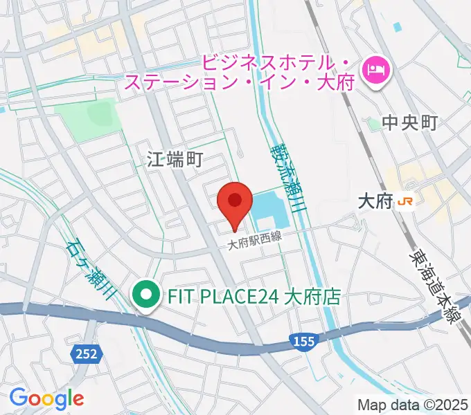 音楽教室ルチェンテの地図