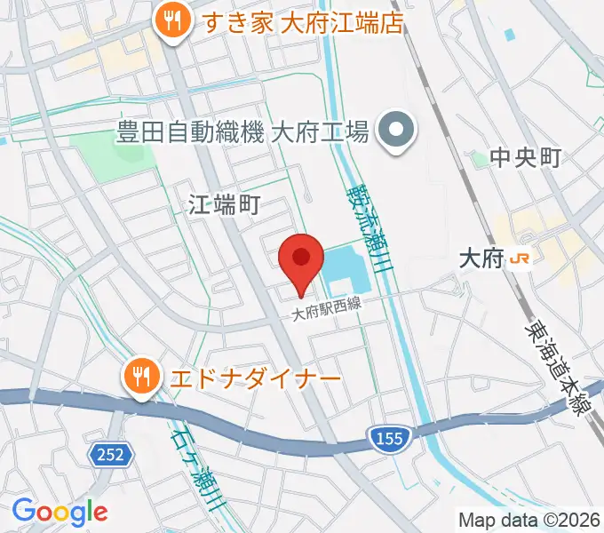 音楽教室ルチェンテの地図