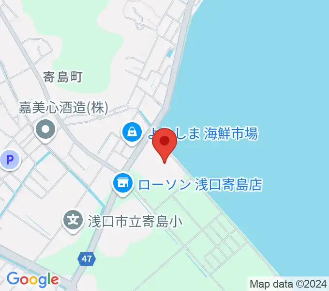 ふれあい交流館サンパレアの地図