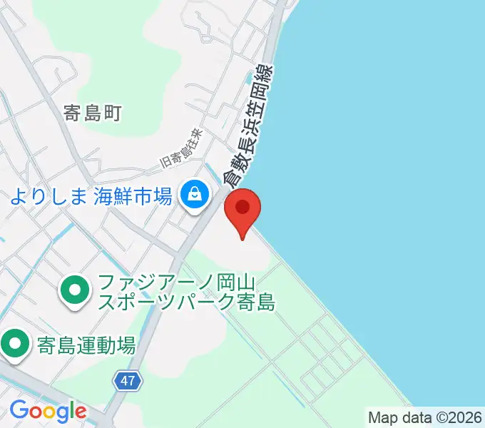 ふれあい交流館サンパレアの地図