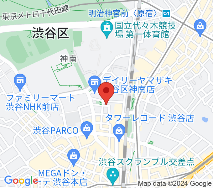 渋谷KOARAの場所