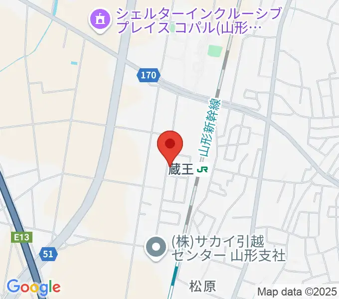 ピアノ教室 実奏楽~みそら~の地図