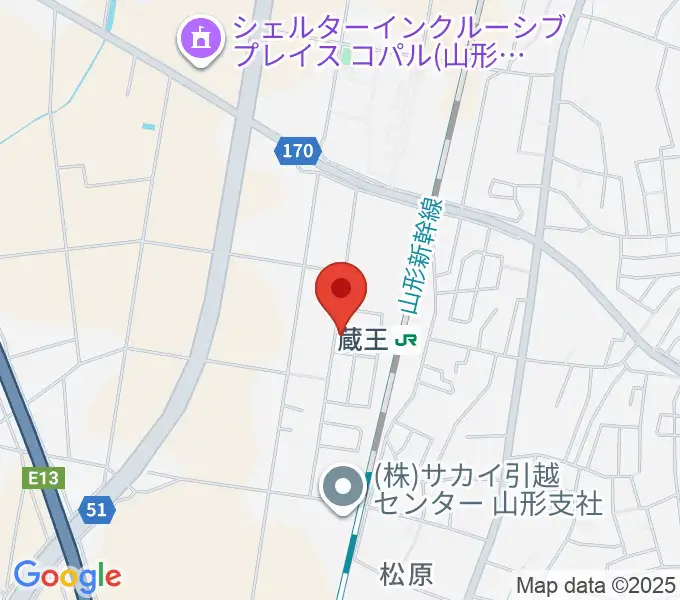 ピアノ教室 実奏楽~みそら~の地図