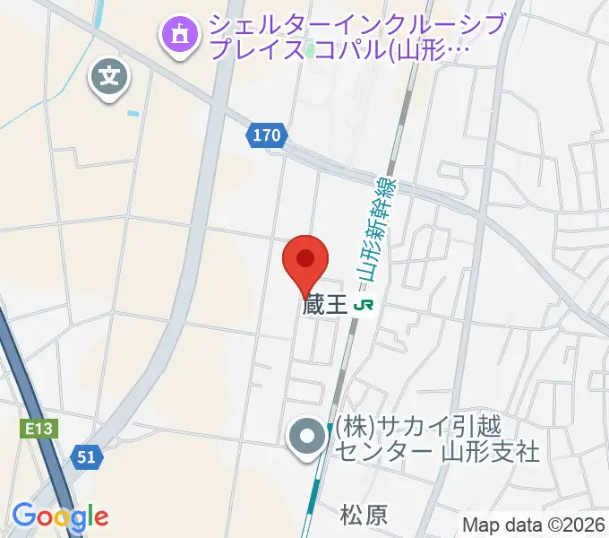 ピアノ教室 実奏楽~みそら~の地図