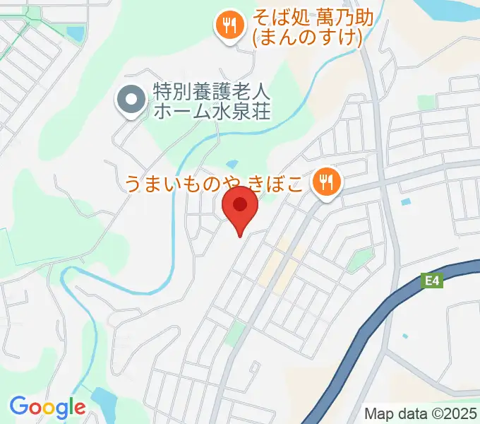 レーヴ・ジュール音楽院の地図