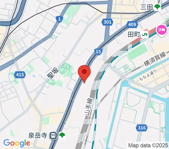 笹川記念会館 国際会議場の地図