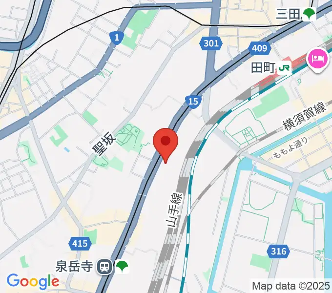 笹川記念会館 国際会議場の地図