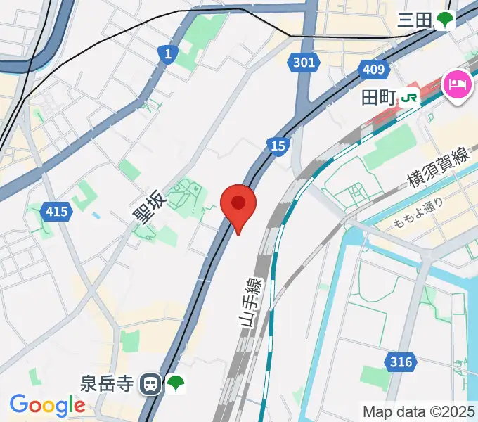 笹川記念会館 国際会議場の地図