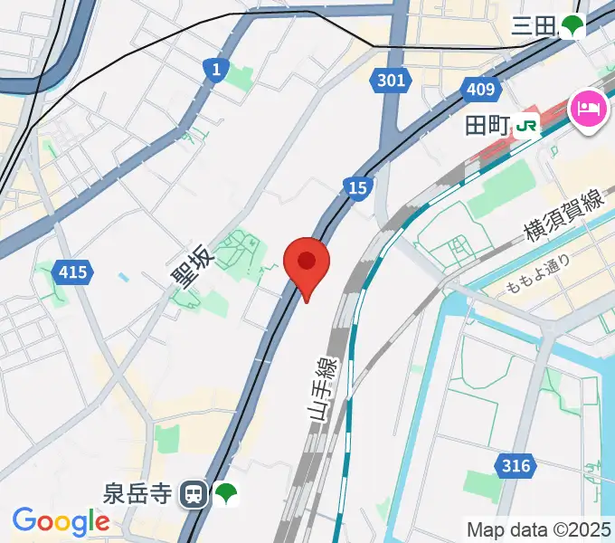 笹川記念会館 国際会議場の地図