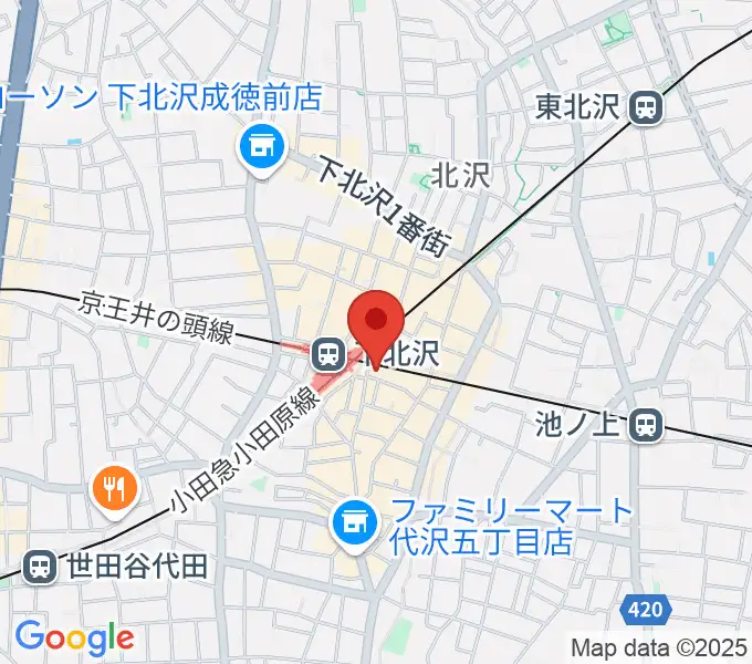 OFF・OFFシアターの地図