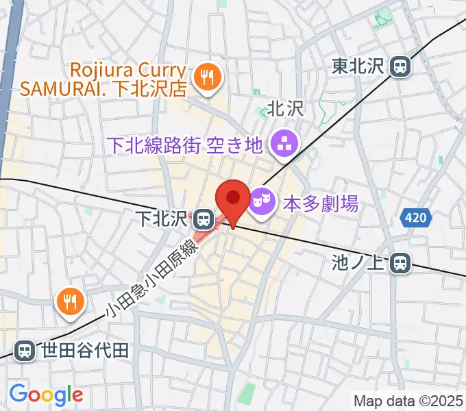 OFF・OFFシアターの地図