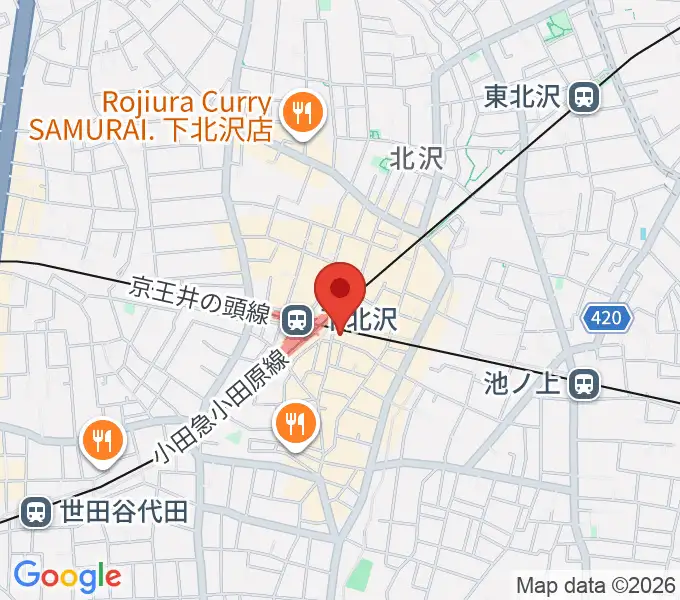 OFF・OFFシアターの地図