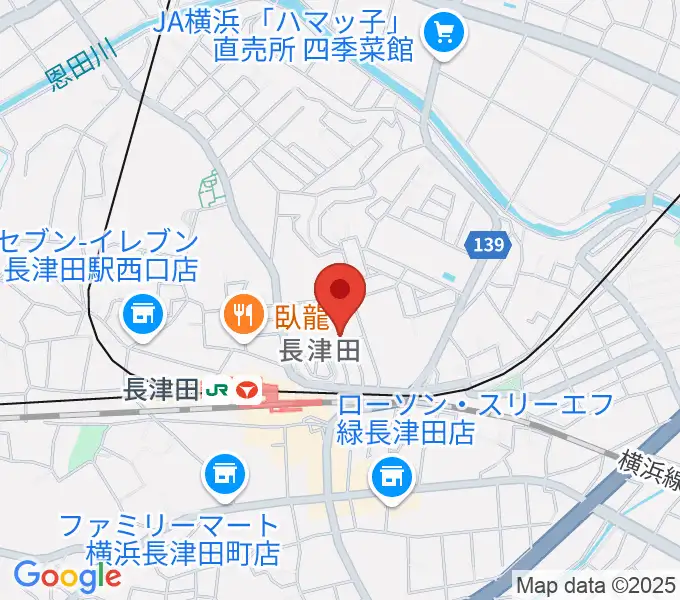 横浜市緑区民文化センター みどりアートパークの地図
