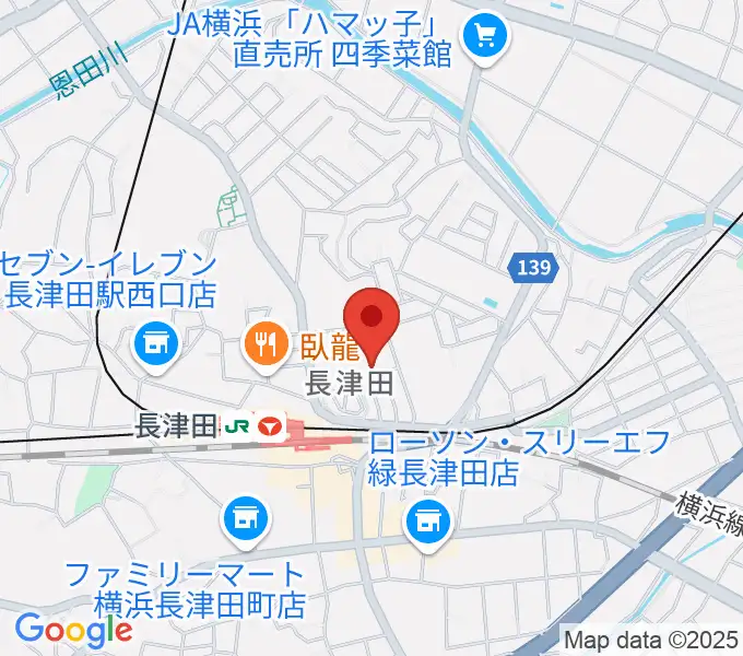 横浜市緑区民文化センター みどりアートパークの地図