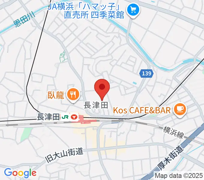 横浜市緑区民文化センター みどりアートパークの地図