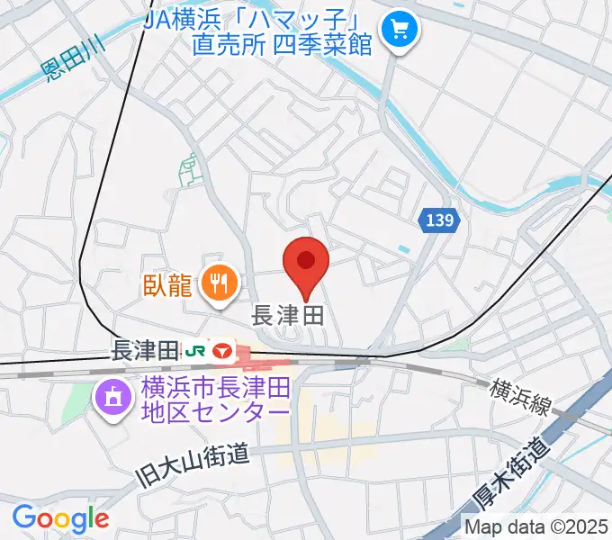 横浜市緑区民文化センター みどりアートパークの地図
