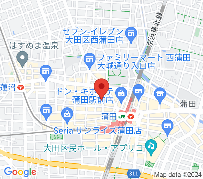 GIGS TOKYO KAMATAの場所