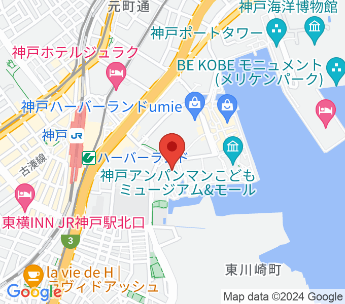 神戸モズライトカフェの場所