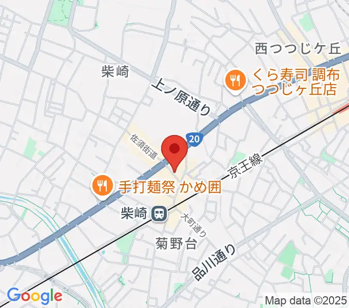 柴崎MISS YOUの地図