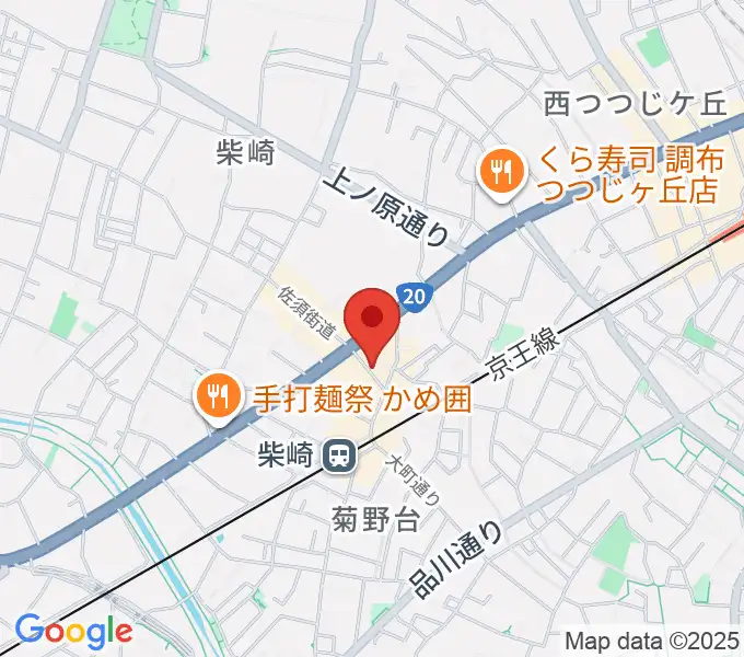 柴崎MISS YOUの地図