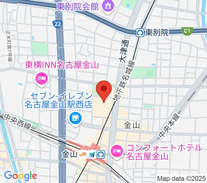Niterra日本特殊陶業市民会館の地図