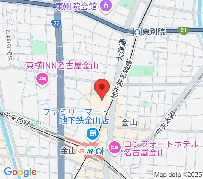 Niterra日本特殊陶業市民会館の地図